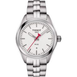 PROMOCJA ZEGAREK TISSOT PR 100 NBA Lady Special Edition. Szare zegarki męskie marki TISSOT, ze stali. W wyprzedaży za 1100,00 zł.