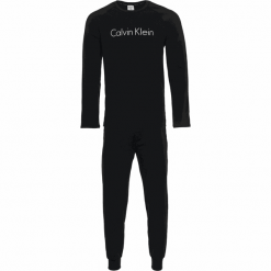 Calvin Klein piżama męska NM1782E L/S PANT SET XL czarna. Czarne piżamy męskie s. Za 329,00 zł.