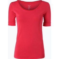 Marc Cain Collections - T-shirt damski z dodatkiem jedwabiu, różowy. Czerwone t-shirty damskie Marc Cain Collections, z jedwabiu. Za 419,95 zł.