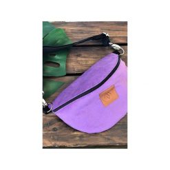 NERKA / TOREBKA MILI BELT BAG L - fioletowa. Fioletowe nerki damskie Militu, bez wzorów, bez dodatków. Za 118,15 zł.