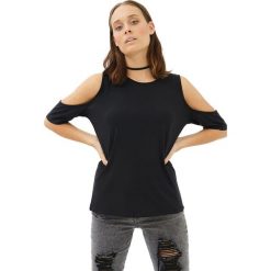 T-shirty damskie: T-shirt w kolorze czarnym