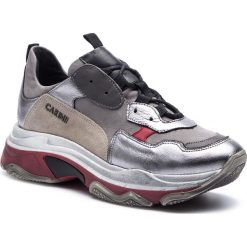 Sneakersy CARINII - B4914 H50-I38-K75-D41. Szare półbuty damskie Carinii, ze skóry. W wyprzedaży za 259,00 zł.