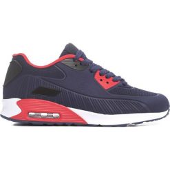 Granatowe Buty Sportowe Me. Niebieskie buty sportowe męskie Born2be, bez zapięcia. W wyprzedaży za 99,99 zł.