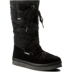 Buty zimowe damskie: Śniegowce MANITU – 990987 Schwarz 1