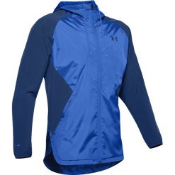 Under Armour Kurtka Niebieski. Niebieskie płaszcze męskie Under Armour, na wiosnę, xl, bez wzorów, z poliesteru, bez kaptura. Za 378,95 zł.
