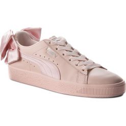 Sneakersy PUMA - Basket Bow Wn's 367319 02 Pearl/Pearl. Różowe półbuty damskie Puma, ze skóry. W wyprzedaży za 179,99 zł.