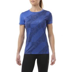 Asics Koszulka LITE SHOW SS TOP niebieska r. XS (146628 1182). Niebieskie topy sportowe damskie marki Asics, xs. Za 190,10 zł.