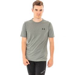 Koszulki sportowe męskie: Under Armour Koszulka męska Threadborne Fitted zielona r. L