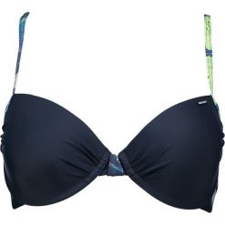 Biustonosz bikini "Sambozola" w kolorze granatowo-zielonym. Niebieskie stroje kąpielowe dwuczęściowe damskie marki Brunotti. W wyprzedaży za 74,95 zł.