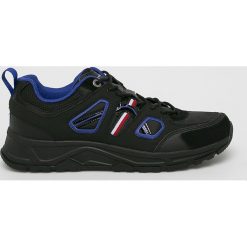 Tommy Hilfiger - Buty. Białe sneakersy męskie TOMMY HILFIGER, ze skóry, na sznurówki. W wyprzedaży za 299,90 zł.