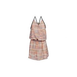 Sukienki krótkie Ikks PERDIDO. Sukienki damskie IKKS, bez wzorów, bez kołnierzyka, z krótkim rękawem, krótkie, mini. Za 284,50 zł.