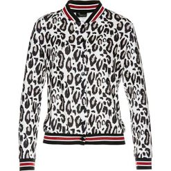 Sweter rozpinany bonprix czarno-biały leo. Czarne swetry damskie bonprix, w paski, bez rękawów, bez kaptura. Za 99,99 zł.
