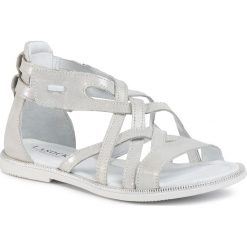Sandały LASOCKI YOUNG - CI12-3027-02 Silver. Szare sandały dziewczęce Lasocki Young, ze skóry, bez zapięcia. W wyprzedaży za 69,99 zł.