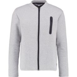Bluzy męskie: Solid HAMO Bluza rozpinana light grey