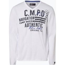 Camp David - Sweter męski, czarny. Czarne swetry męskie marki Camp David, xl, z nadrukiem, bez kołnierzyka, bez kaptura. Za 349,95 zł.
