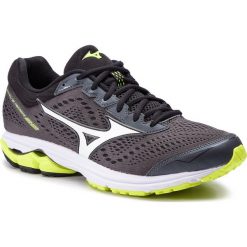 Buty MIZUNO - Wave Rider 22 J1GC183171 Czarny. Czarne buty sportowe męskie Mizuno, ze skóry ekologicznej, bez zapięcia, do biegania, mizuno wave. Za 599,99 zł.