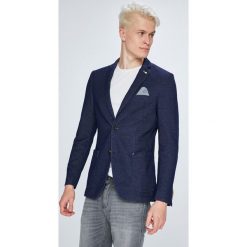 Tom Tailor Denim - Marynarka. Niebieskie marynarki męskie TOM TAILOR DENIM, z poliesteru. W wyprzedaży za 219,90 zł.