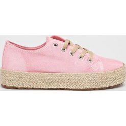 Answear - Tenisówki Kylie Crazy. Różowe trampki i tenisówki damskie ANSWEAR, bez wzorów, z gumy, na sznurówki. W wyprzedaży za 49,90 zł.