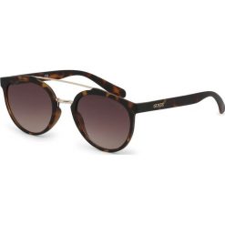 Guess Jeans - Okulary. Pomarańczowe okulary przeciwsłoneczne damskie Guess Jeans, owalne. Za 499,90 zł.