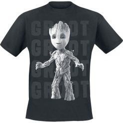 T-shirty męskie: Guardians Of The Galaxy 2 – Groot Photo T-Shirt czarny