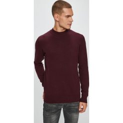 Brave Soul - Sweter. Zielone swetry męskie Brave Soul, s, bez wzorów, z bawełny, bez kołnierzyka, bez kaptura. W wyprzedaży za 49,90 zł.