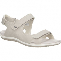 SANDAŁY GEOX D52R6A 000EK. Szare sandały damskie Geox. Za 198,99 zł.