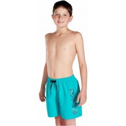 Speedo Kąpielówki Graphic Leisure 15 Junior Jade/Green Glow/Navy Xxl. Niebieskie kąpielówki chłopięce marki Speedo, długie. W wyprzedaży za 99,00 zł.