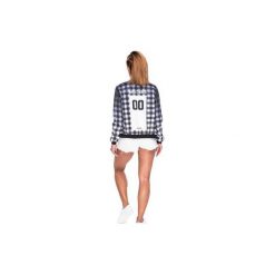 Baseball Jacket Chequered. Czarne bluzy damskie marki Who cares, uniwersalny. Za 149,99 zł.