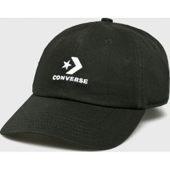 Converse - Czapka. Czarne czapki męskie Converse, bez wzorów, z bawełny. W wyprzedaży za 59,90 zł.