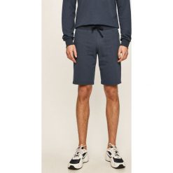 Emporio Armani - Szorty. Szare spodenki i szorty męskie Emporio Armani, s, z nadrukiem, z elastanu, casualowe. Za 339,90 zł.