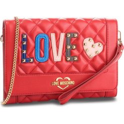 Torebka LOVE MOSCHINO - JC4226PP06KC0500 Rosso. Czerwone torebki klasyczne damskie Love Moschino, ze skóry ekologicznej, zdobione. Za 719,00 zł.