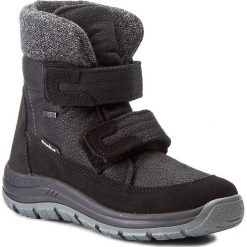Buty zimowe damskie: Śniegowce MANITU – 990985 Schwarz 1
