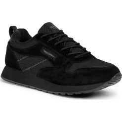 Sneakersy SPRANDI - WP40-HZ1218 Black. Czarne półbuty damskie Sprandi, na co dzień, bez wzorów, ze skóry, bez obcasa, bez zapięcia. Za 159,99 zł.
