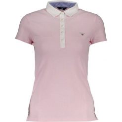Bluzki damskie: Koszulka polo w kolorze jasnoróżowym