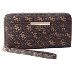 Portfele damskie: Duży Portfel Damski GUESS – SWQE64 22460 BRO