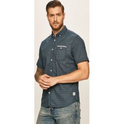 Tom Tailor Denim - Koszula. Niebieskie koszule męskie TOM TAILOR DENIM, s, bez wzorów, z bawełny, casualowe, button down, z krótkim rękawem. W wyprzedaży za 149,90 zł.