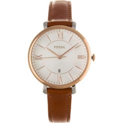 Zegarki damskie: Zegarek FOSSIL – Jacqueline ES3842 Dark Brown/Rose Gold