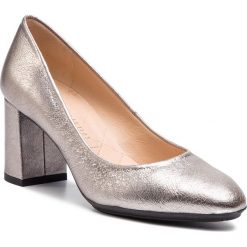 Półbuty HISPANITAS - Rosa-7 HV98373 Srebrny. Szare półbuty damskie marki Hispanitas, bez wzorów, ze skóry, eleganckie, bez obcasa, na obcasie, bez zapięcia. Za 429,00 zł.