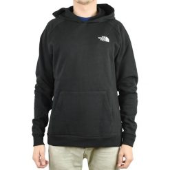 The North Face Raglan Redbox Hoodie T92ZWUJK3. Czarne bluzy męskie The North Face, s, bez wzorów, z bawełny, bez kołnierzyka, bez rękawów, bez kaptura. W wyprzedaży za 269,99 zł.