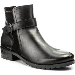 Botki CAPRICE - 9-25418-29 Black Antic Co 007. Czarne buty zimowe damskie Caprice, z materiału. W wyprzedaży za 199,00 zł.