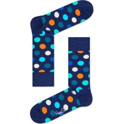 Happy Socks - Skarpetki Big Dot. Niebieskie skarpetki damskie marki Happy Socks. Za 39,90 zł.