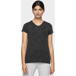 T-shirt damski. T-shirty damskie 4f, bez wzorów, bez kołnierzyka. W wyprzedaży za 39,99 zł.