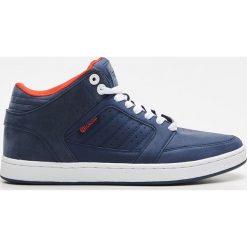 Sneakersy - Granatowy. Niebieskie sneakersy męskie Cropp, bez zapięcia. W wyprzedaży za 69,99 zł.