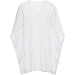 Szeroka tunika bonprix biały. Białe tuniki damskie bonprix. Za 37,99 zł.