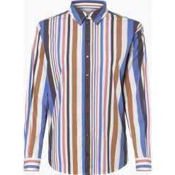 BOSS Casual - Bluzka damska – Emaine_1, beżowy. Brązowe bluzki damskie BOSS Casual, w paski, casualowe, bez kołnierzyka, bez rękawów. Za 479,95 zł.