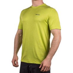 Marmot Koszulka męska Conveyor Tee Marmot Bright Lichen Heather żółta r. XL (518208725). Brązowe koszulki sportowe męskie marki Marmot, m. Za 101,26 zł.