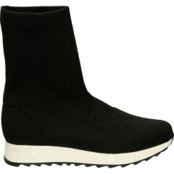 Botki - 381 MAG NERO. Czarne botki damskie skórzane marki Venezia. Za 199,00 zł.
