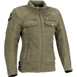 Kurtka turystyczna SEGURA LADY FRIDA kolor zielony, rozmiar 40. Zielone kurtki damskie SEGURA, bez wzorów, z tkaniny, militarne, bez kaptura. Za 1199,00 zł.