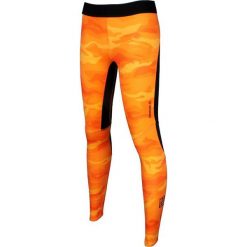 Spodnie dresowe damskie: Reebok Spodnie damskie One Series ACTIVChill Compression Camo Tight pomarańczowe r. XS (AO1038)