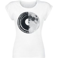 Vinyl Mond Koszulka damska biały. Białe t-shirty damskie Vinyl Mond, s. Za 42,90 zł.